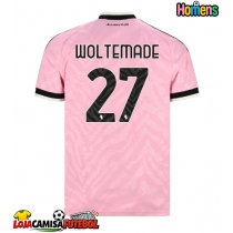 Camisa de Futebol Juventus Nick Woltemade #27 Equipamento Secundário 2026-27 Manga Curta